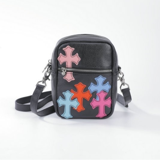 Chrome Hearts Multicolor Cross Patch Mini Taki Bag Chrome Hearts Multicolor Cross Patch Mini Taki Bag