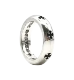 Chrome Hearts Silver Negative Plus Ring