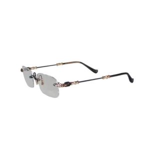 RARE CHROME HEARTS PILLS III BLACK GOLD FRAMES