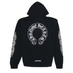 Black Chrome Hearts Hoodie​