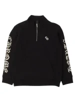 Chrome Hearts Embroidered Quarter Zip Sweatshirt