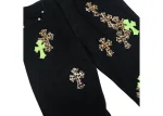 CH Leather Patches Jeans